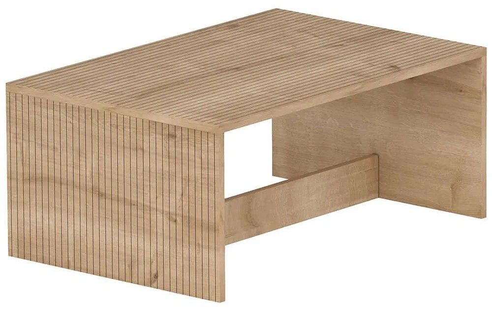 Τραπέζι Σαλονιού Lenna 327ODS1415 90x60x41,4cm Oak