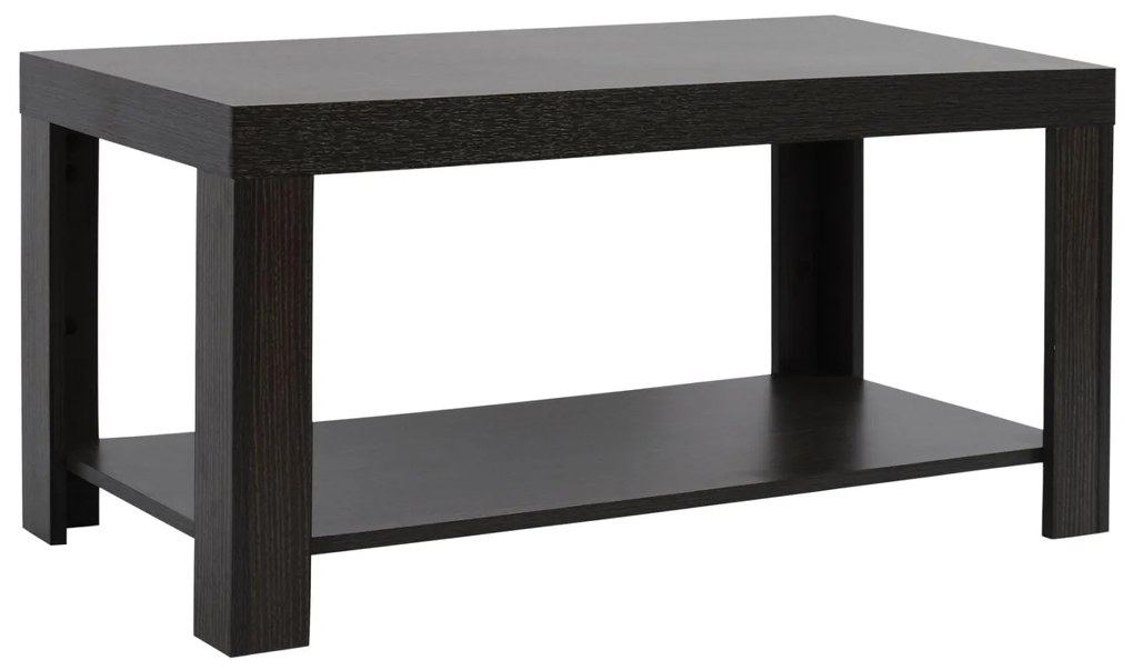 Τραπέζι Σαλονιού Alayna Μελαμίνης Zebrano 90x45x45 εκ.