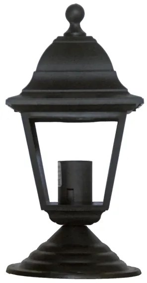 Κολονάκι επιδαπέδιο φωτιστικό μαύρο Hermes 510 LP-510 Heronia-10-0141-Μαύρο 10-0141