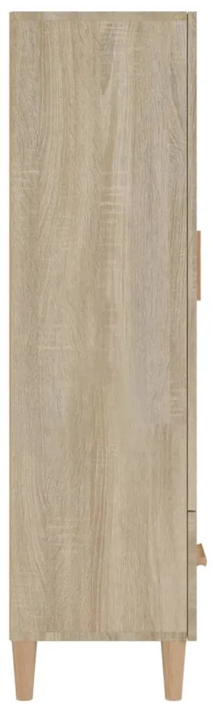 vidaXL Ντουλάπα Sonoma Δρυς 70 x 31 x 115 εκ. από Επεξεργασμένο Ξύλο
