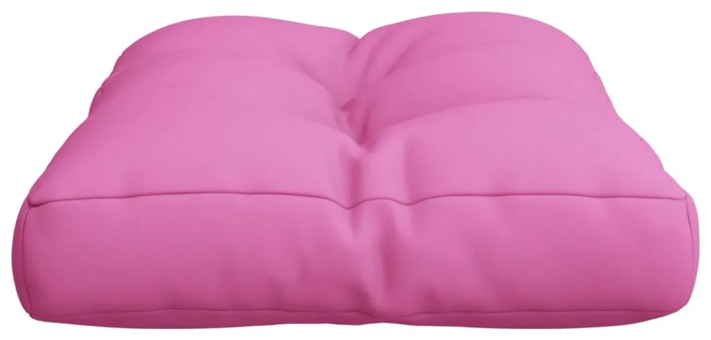 vidaXL Μαξιλάρι Παλέτας Ροζ 60 x 40 x 12 εκ. Υφασμάτινο