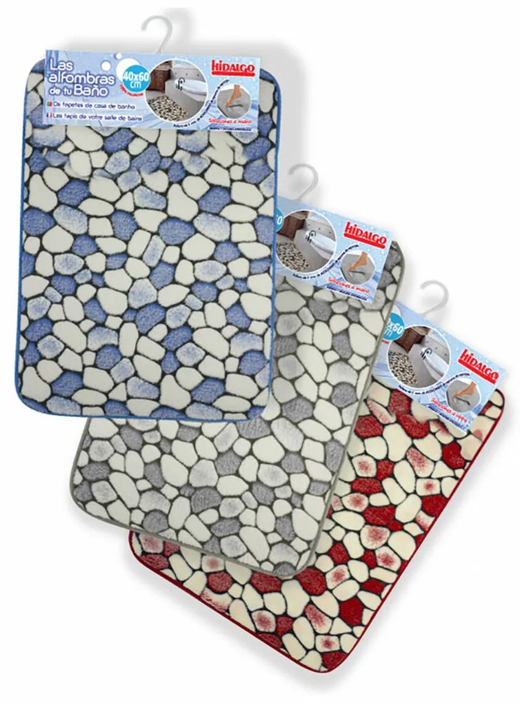 Χαλάκι μπάνιου Hidalgo Πέτρα 40 x 60 cm