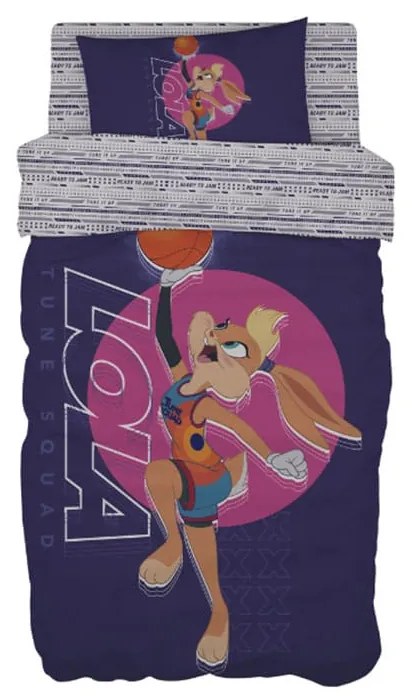 Σετ 3 Τεμαχίων Παιδικά Σεντόνια Lola Bunny Warner Bros 165x250cm Μονή (165x250cm)