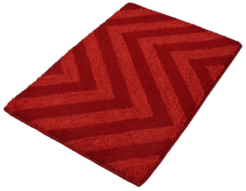 Πατάκι Μπάνιου Malua 5533 Dark Red Kleine Wolke 50X60 Acrylic, Polyester