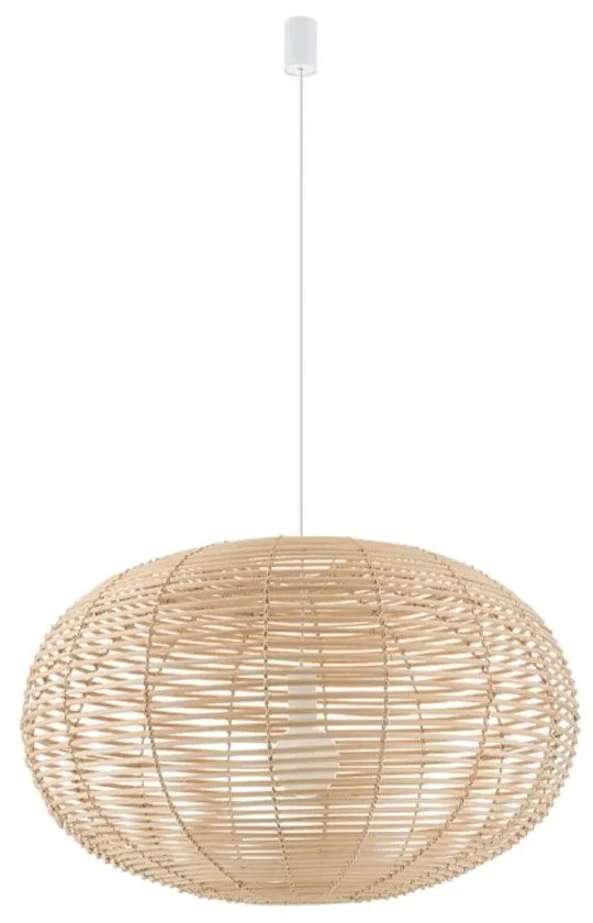 Φωτιστικό Οροφής Rattan L 11155 79x160cm 1xE27 25W Natural Nowodvorski