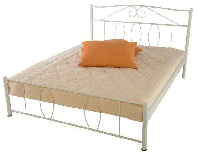 Μεταλλικό Κρεβάτι Blanc Fylliana Μπέζ 150x200 εκ. 158x208x99 εκ.