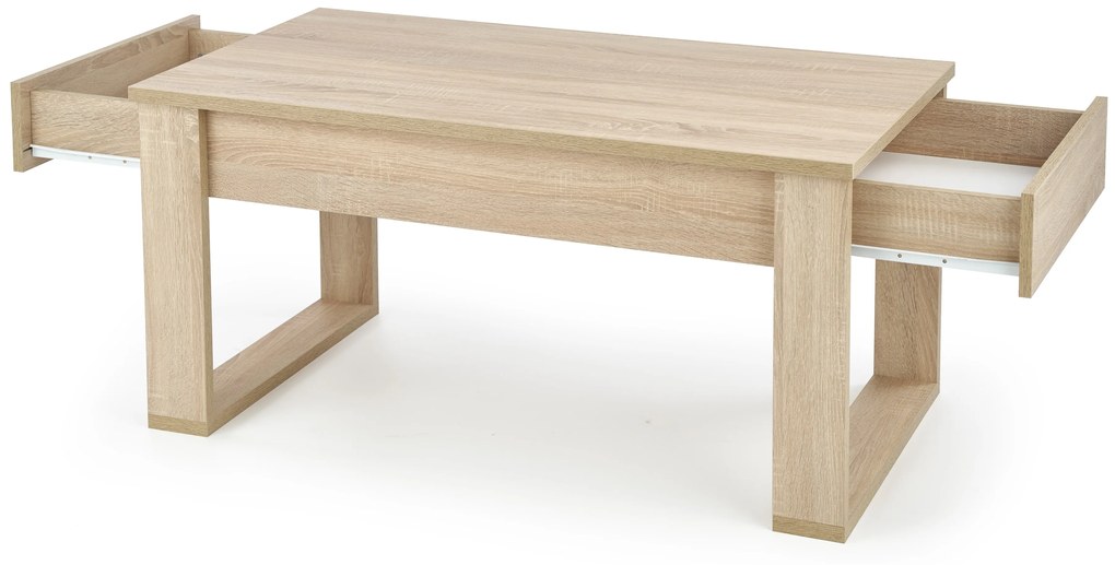 NEA c. table, color: sonoma oak DIOMMI V-PL-NEA-LAW-SONOMA