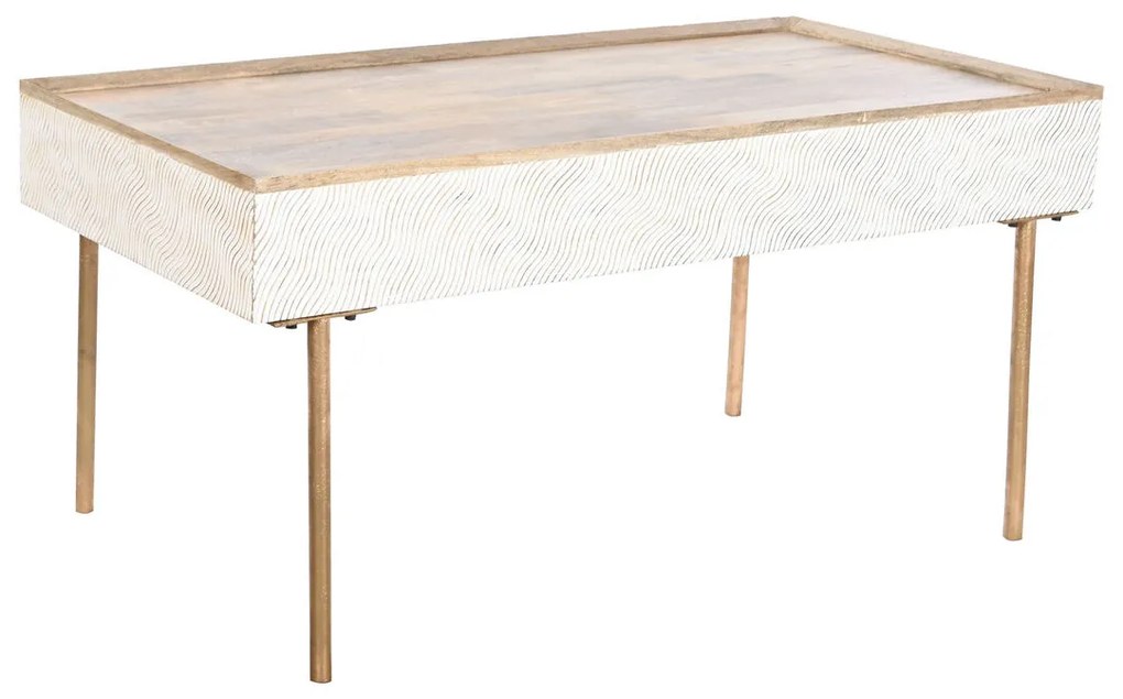 Τραπεζάκι Καφέ Home ESPRIT Σίδερο Ξύλο από Μάνγκο 120 x 60 x 57 cm
