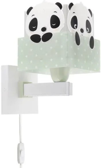 Απλίκα τοίχου Ango Panda-Prasino