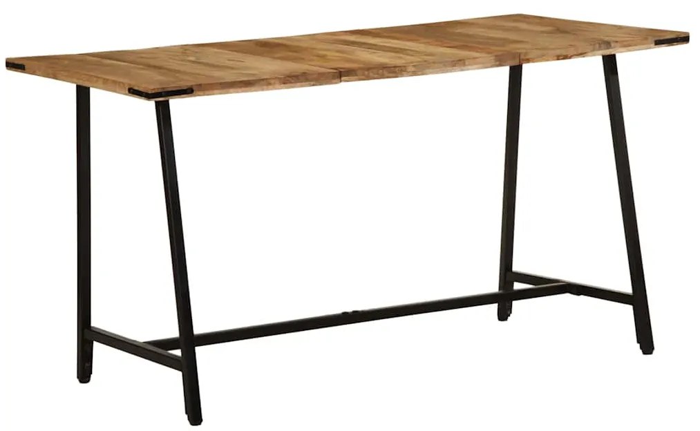 vidaXL Τραπεζαρία 140 x 70 x 75 εκ. από Μασίφ Ξύλο Μάνγκο
