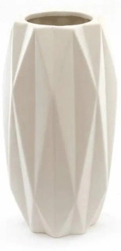 Βάζο Κεραμικό 014.OR1928 26cm White Ceramic