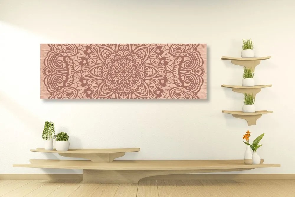 Εικόνα floral Mandala - 135x45