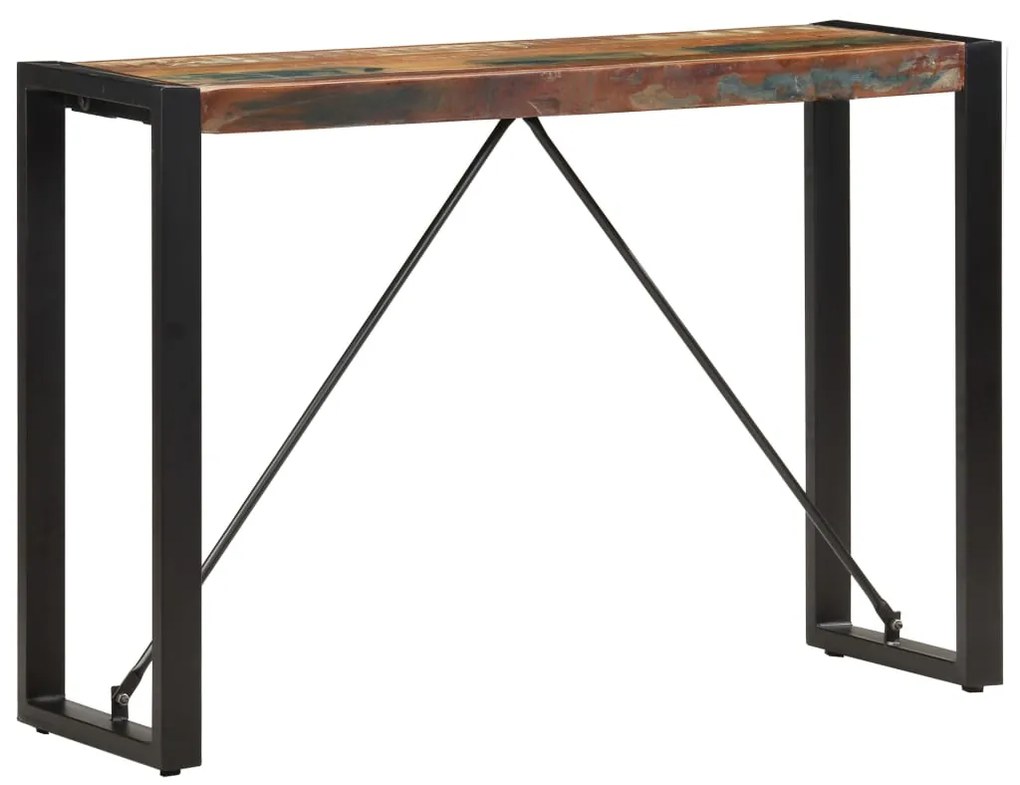 vidaXL Κονσόλα Τραπέζι 110 x 35 x 76 εκ. από Μασίφ Ανακυκλωμένο Ξύλο