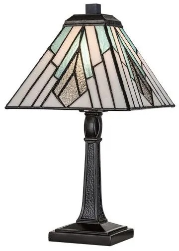 Επιτραπέζιο Φωτιστικό 1xE27 Μπρονζέ  Tiffany Φ20cm  Alderley TF-ALDERLEY-TL-M Elstead Lighting TF-ALDERLEY-TL-M Μπρονζέ