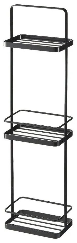 Ραφιέρα Μπάνιου YMZK6635 18x12x67cm Black Yamazaki Steel
