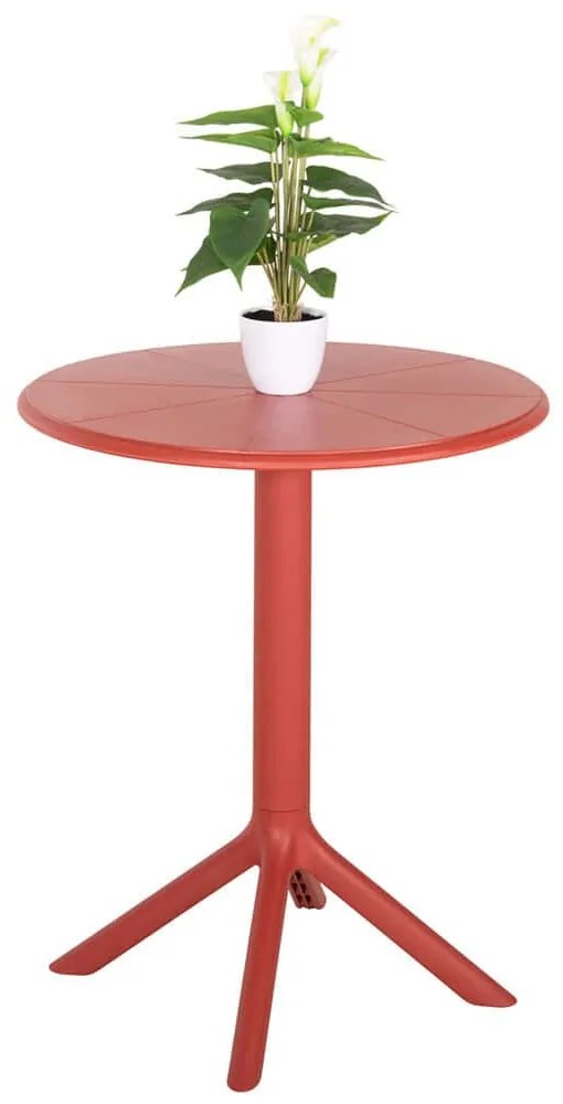 Τραπέζι Κήπου Terrin HM6124.16 Φ61x77cm Red