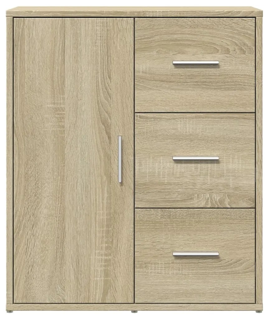 vidaXL Βοηθητικά Ντουλάπια 2 τεμ. Sonoma Δρυς 60x31x70 εκ. Επεξ. Ξύλο