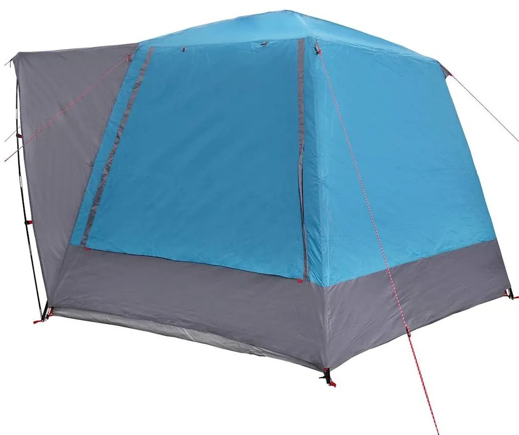 vidaXL Σκηνή Camping Μπλε 420 x 420 x 227 εκ Πολυεστέρας