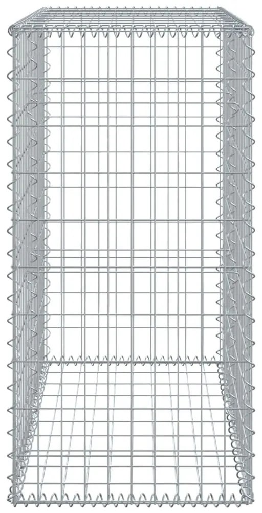 vidaXL Συρματοκιβώτιο με Κάλυμμα 100x50x100εκ. από Γαλβανισμένο Χάλυβα