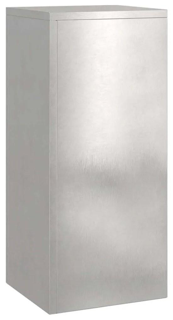 vidaXL Στήριξη φυτών 3 pcs Ασημί 24 x 24 x 75 εκ. Ανοξείδωτο ατσάλι