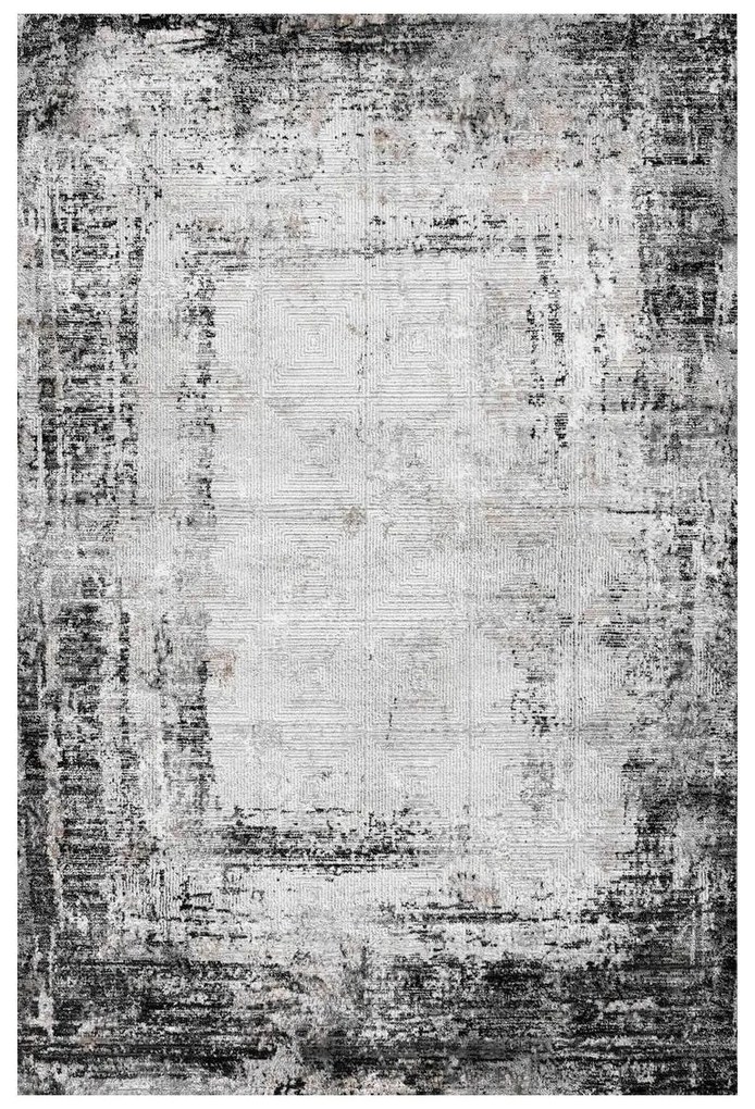 Χαλί (160x230) Polcarpet Venice Merry 343 Grey/Black