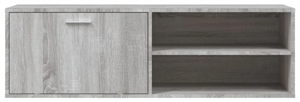 vidaXL Έπιπλο Τηλεόρασης Γκρι Sonoma 120 x 34 x 37 εκ. από Επεξ. Ξύλο