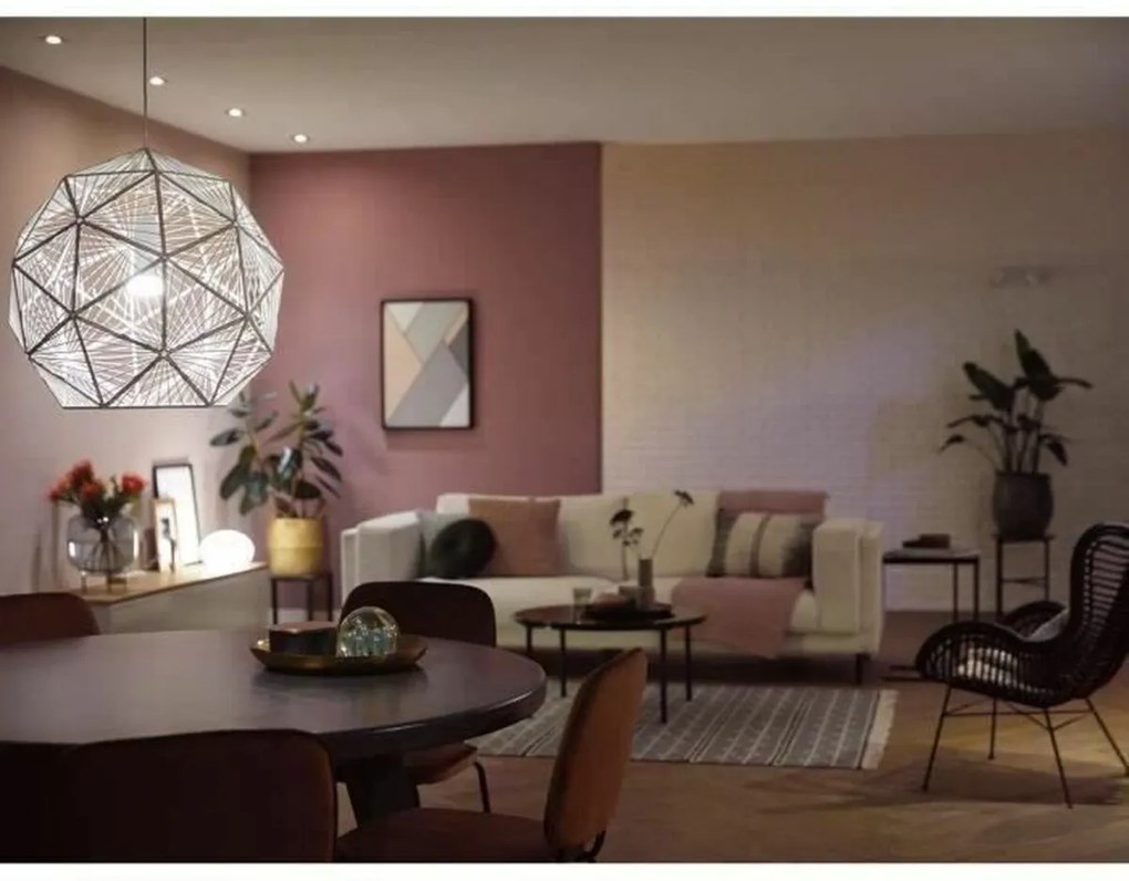 Λάμπα LED Philips Starter Kit E27 9,5 W Λευκό F (3 Μονάδες)