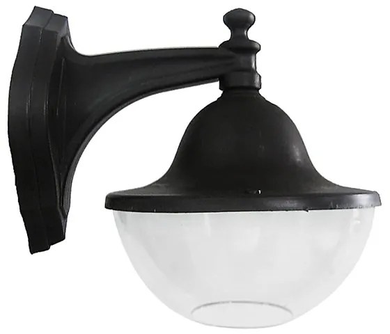 Απλίκα Εξωτερικού Χώρου Heronia Electra Black 07-1109