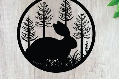 Intra απο ξύλο plywood  Χρώμα wenge 3mm-4mm πάχος - ού τοίχου με ταμπέλα Πάσχα Δίασταση 40x50 cm INTRAFABR-72826380