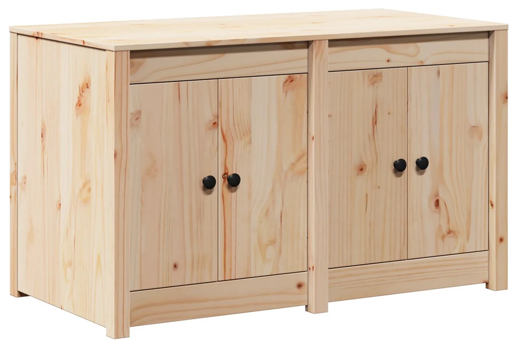 vidaXL Ντουλάπι Εξωτερικής Κουζίνας 106x55x64 εκ. Μασίφ Ξύλο Πεύκου
