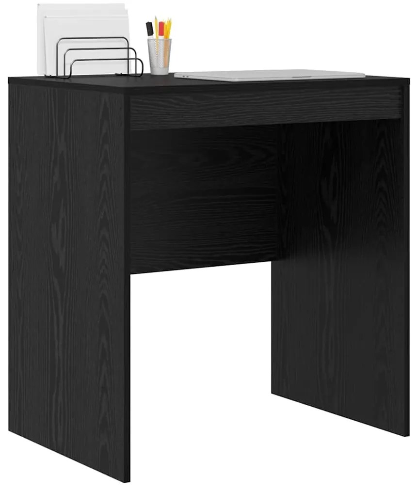 vidaXL Γραφείο Μαύρη Οξυά 70 x 50 x 76 εκ.