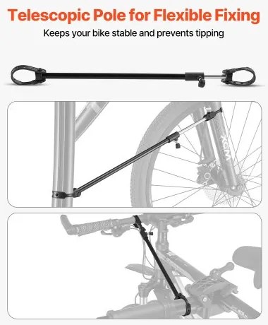VEVOR Bike Repair Stand 85 lb Adjustable Bicycle Maintenance Rack with Tool Tray