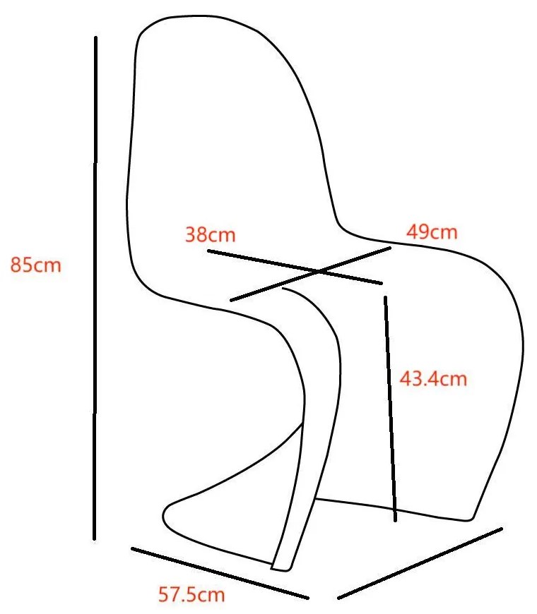 SIGMA ΚΑΡΕΚΛΑ ΚΕΧΡΙΜΠΑΡΙ 57x49,5xH85cm - 27-0200