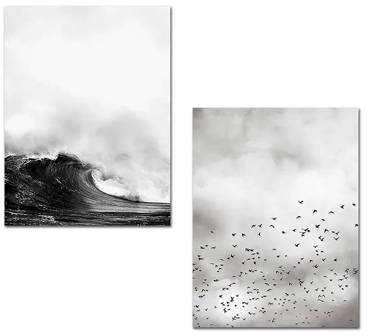 Πίνακας σε mdf PWF-0195 με ψηφιακή εκτύπωση 2πτυχο 60x2.7x40 εκ.