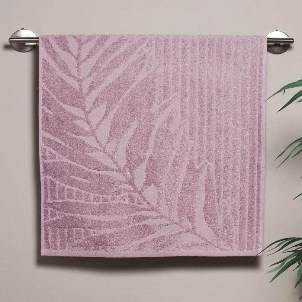 Πετσέτα Pianta 35 Lila Kentia Σώματος 70x140cm 100% Cotton