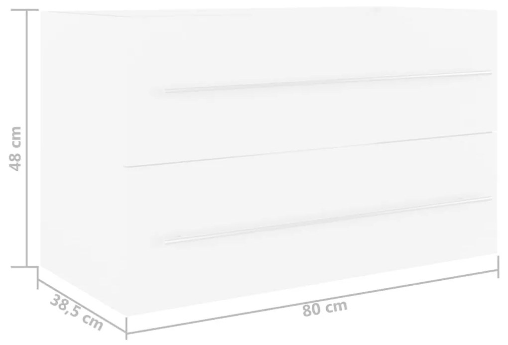 ΝΤΟΥΛΑΠΙ ΝΙΠΤΗΡΑ ΛΕΥΚΟ 80 X 38,5 X 48 ΕΚ. ΑΠΟ ΜΟΡΙΟΣΑΝΙΔΑ 804701