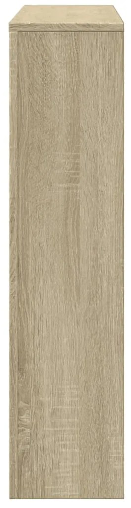 vidaXL Κάλυμμα Καλοριφέρ Sonoma Δρυς 175x20x82 εκ. Επεξεργασμένο Ξύλο