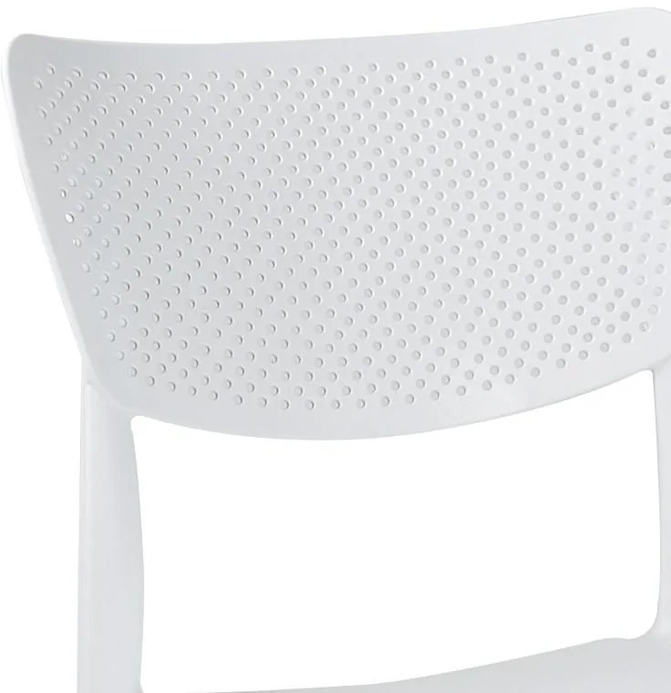 Τραπεζαρία Groovy-Ignite σετ 3τεμ PP λευκό 80x80x74,5εκ. 80x80x74.5 εκ.