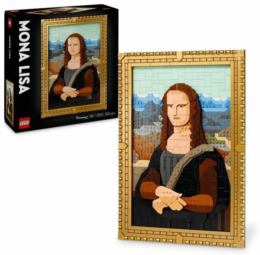 Παιχνίδι Kατασκευή Lego Mona Lisa Πολύχρωμο