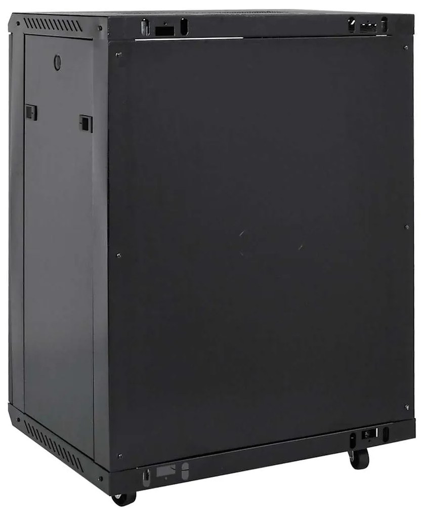 vidaXL Καμπίνα Δικτύου με Περιστ. Πόδια 15U 19" IP20 60x45x86 εκ.