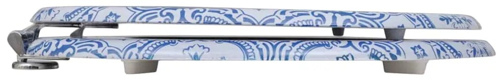 Κάλυμμα Λεκάνης Σχέδιο Πορσελάνη με Καπάκι από MDF