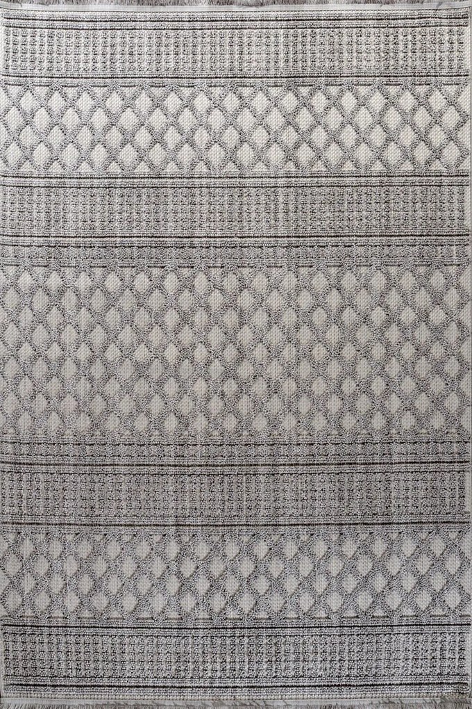 Χαλί Garden 61575-095 Grey Merinos 160X230cm