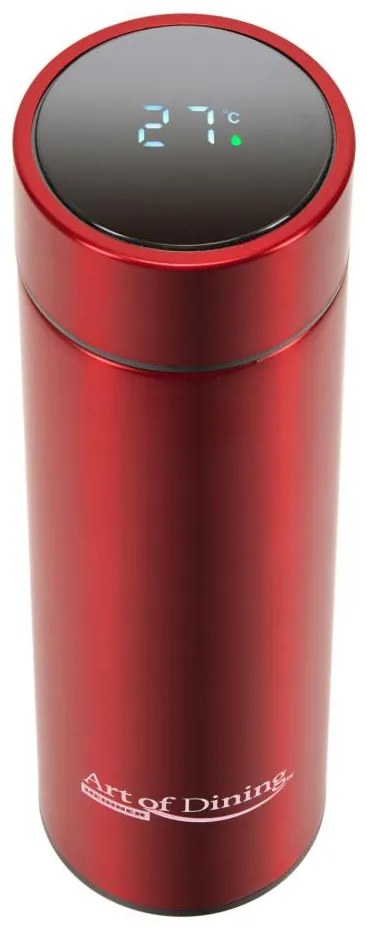 Heinner HR-AER-TM45R Μπουκάλι Θερμός Ανοξείδωτο Red 450ml