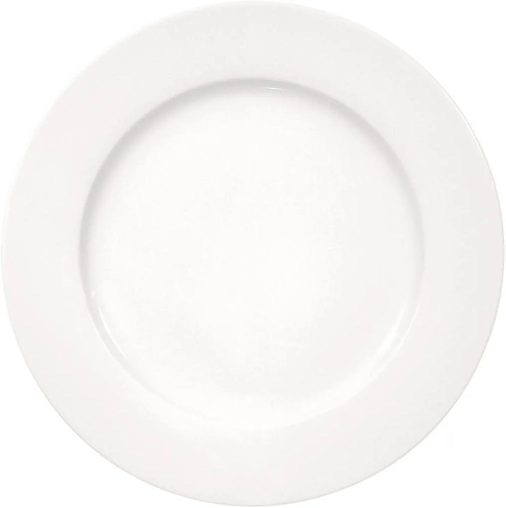Πιάτο Ρηχό Πορσελάνης Meran Λευκό ESPIEL 30εκ. 001.157014K6
