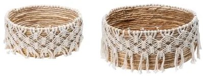 Basket S Line στρογγυλό με κρόσια small S1291-00N3