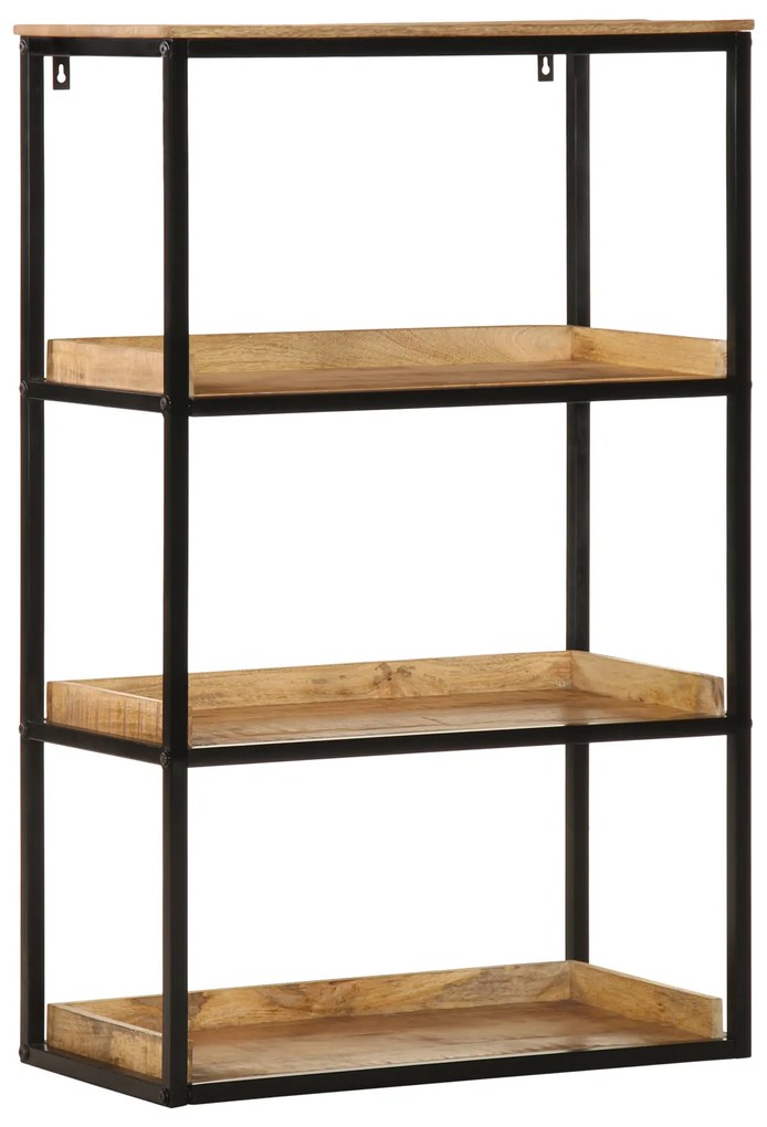 vidaXL Βιβλιοθήκη 70x35x110 εκ. Μασίφ Ξύλο Χοντρό Μάνγκο