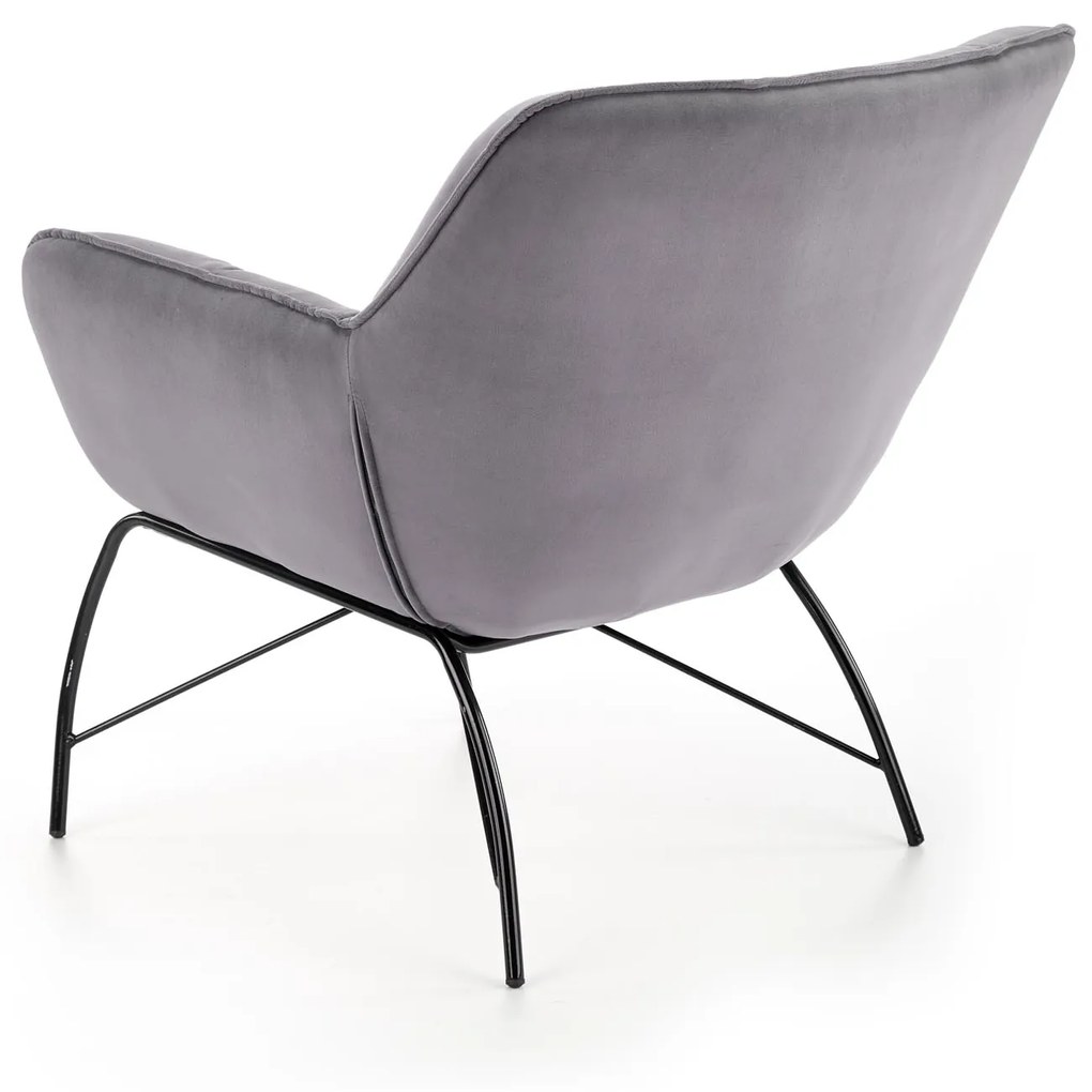 BELTON leisure chair color: grey