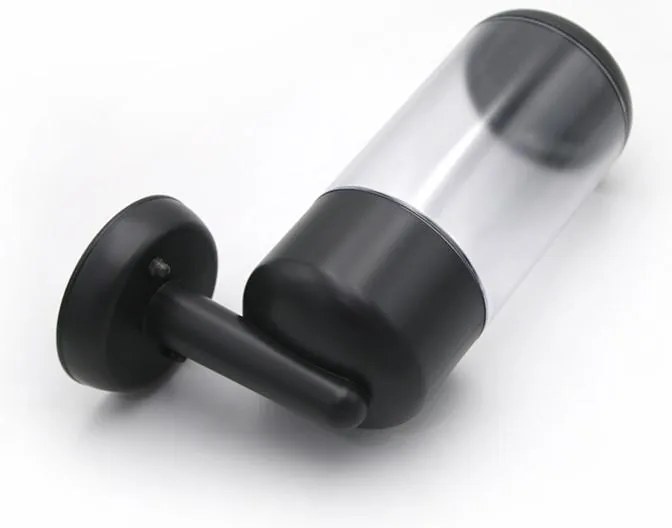 Adeleq Απλίκα PC Κύλινδρος UP Φ91mm h26cm Ντουί Ε27 IP44 Γραφίτης 9-2871