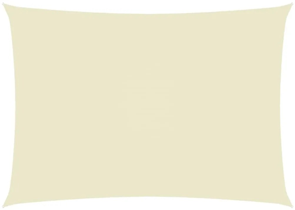 Πανί Σκίασης Ορθογώνιο Κρεμ 6 x 8 μ. από Ύφασμα Oxford - Κρεμ