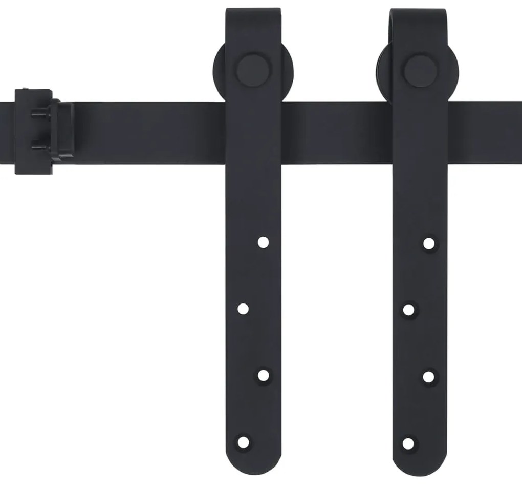 vidaXL Μηχανισμός Συρόμενης Πόρτας Μίνι 152 εκ. Ανθρακοχάλυβας